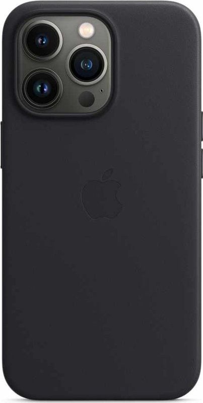 Apple - Leather Backcover MagSafe - Hoes - Midnight