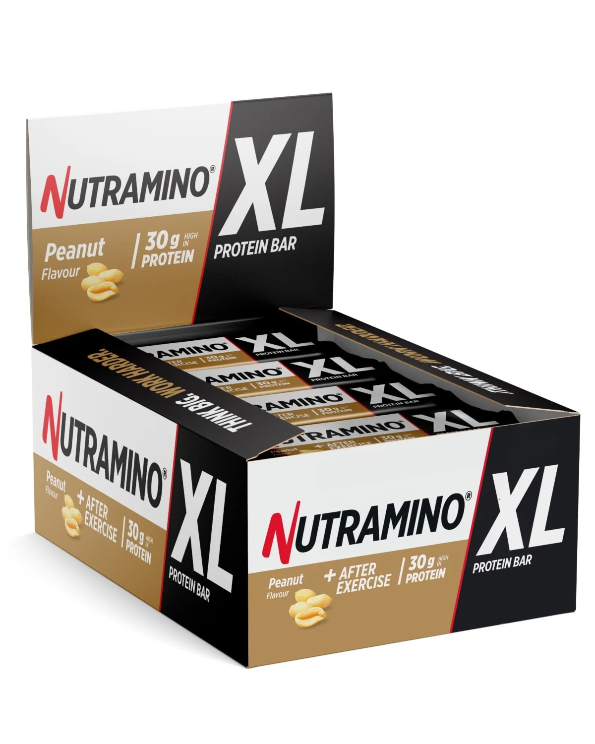 Nutramino Proteinbar XL Chocolate &amp; Peanut 16x82g