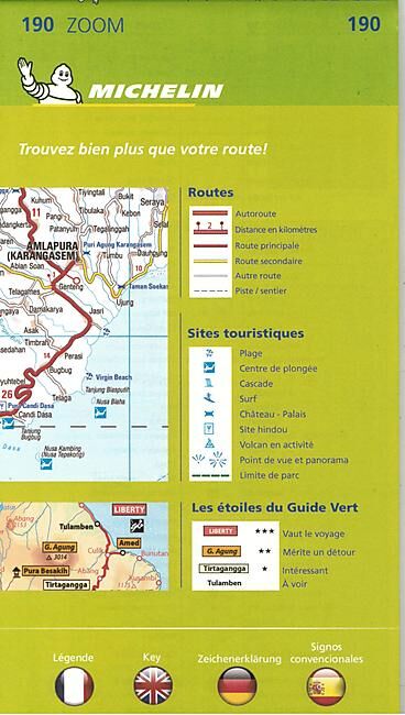 MICHELIN - 190 BALI LOMBOK 1 180 000