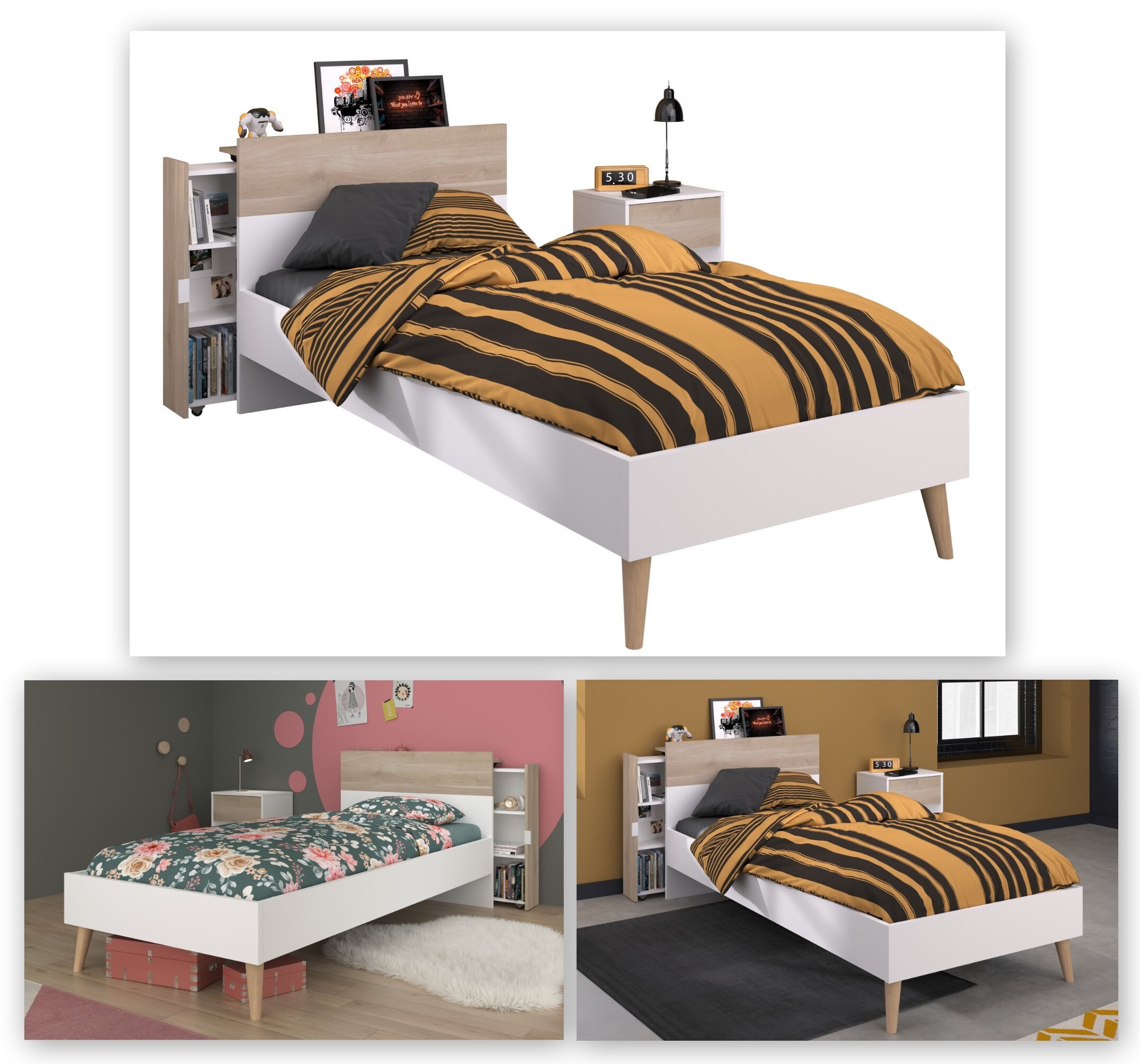 Parisot Kinderzimmer-Set 3-teilig 