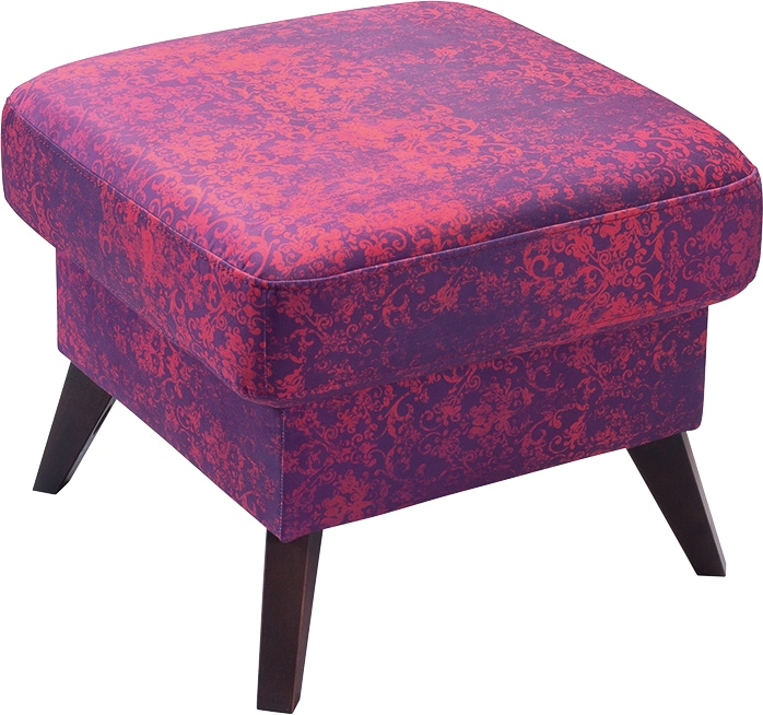 exxpo - sofa fashion Hocker »Side, extravaganter Bezug, bequem und komfortabel«