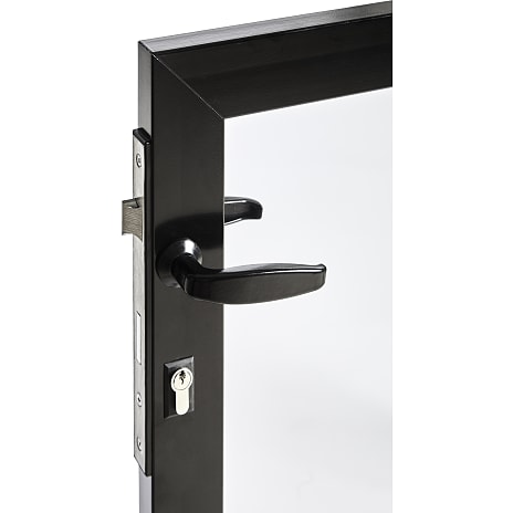 Smart fence - dør 125 - med klar glas
