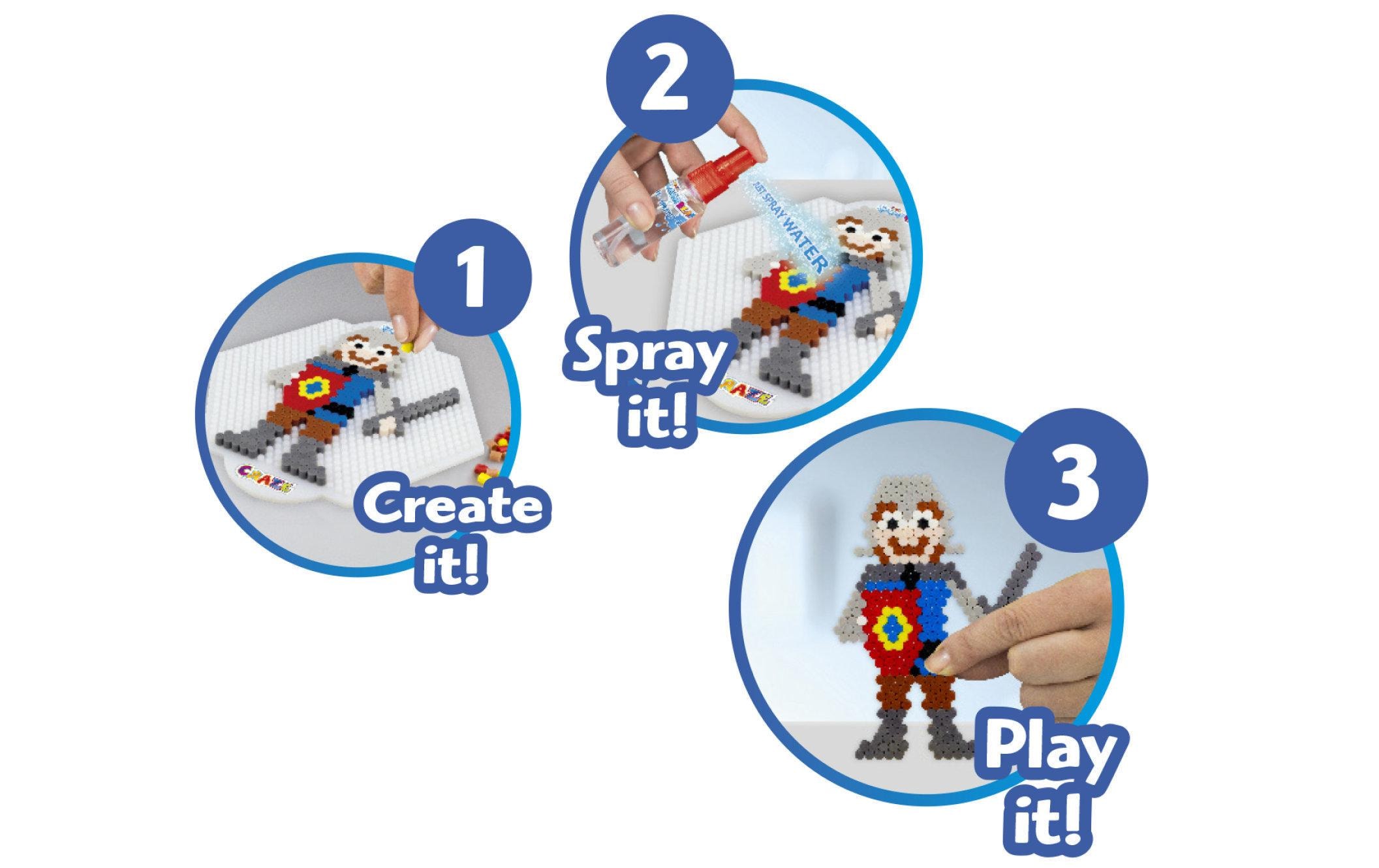 Splash Beadys Refill Set Boys MehrfarbigPerlen für Motivbilder