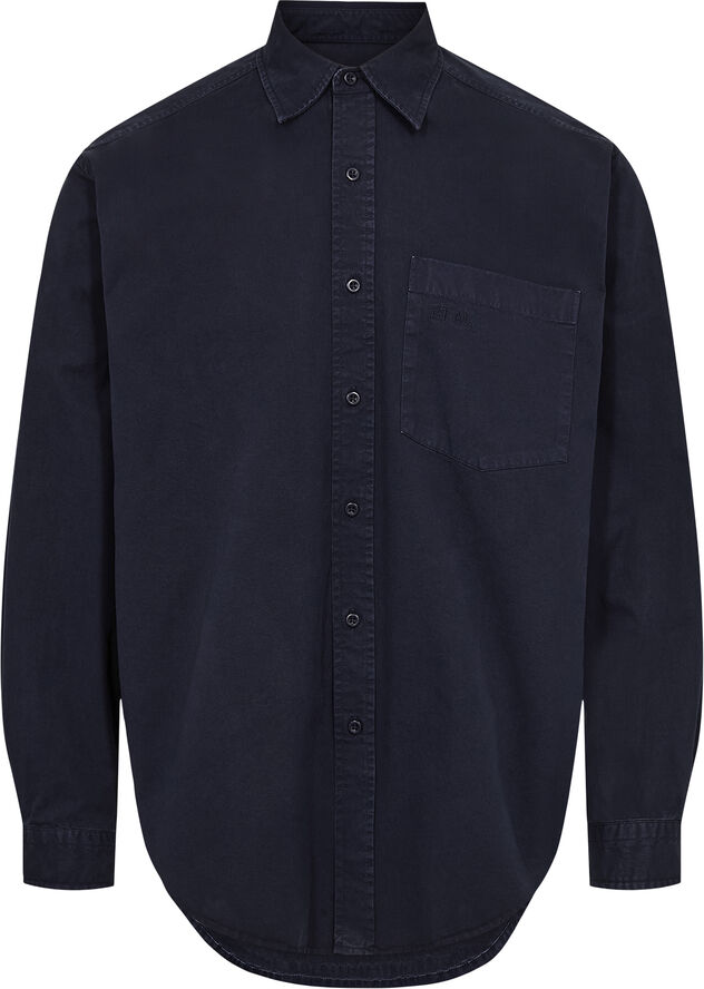 ET AL 4568 Erten long sleeve shirt. Navy