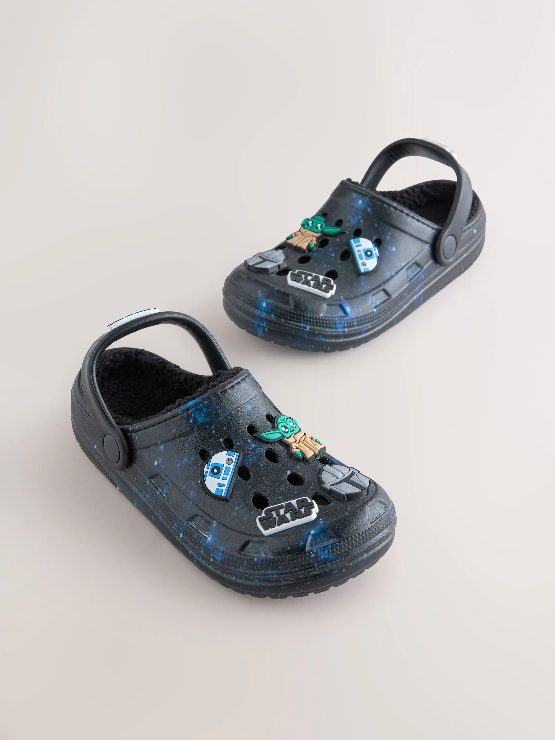 Zwart galaxy - Star Wars Warm Lined Slipper Clogs