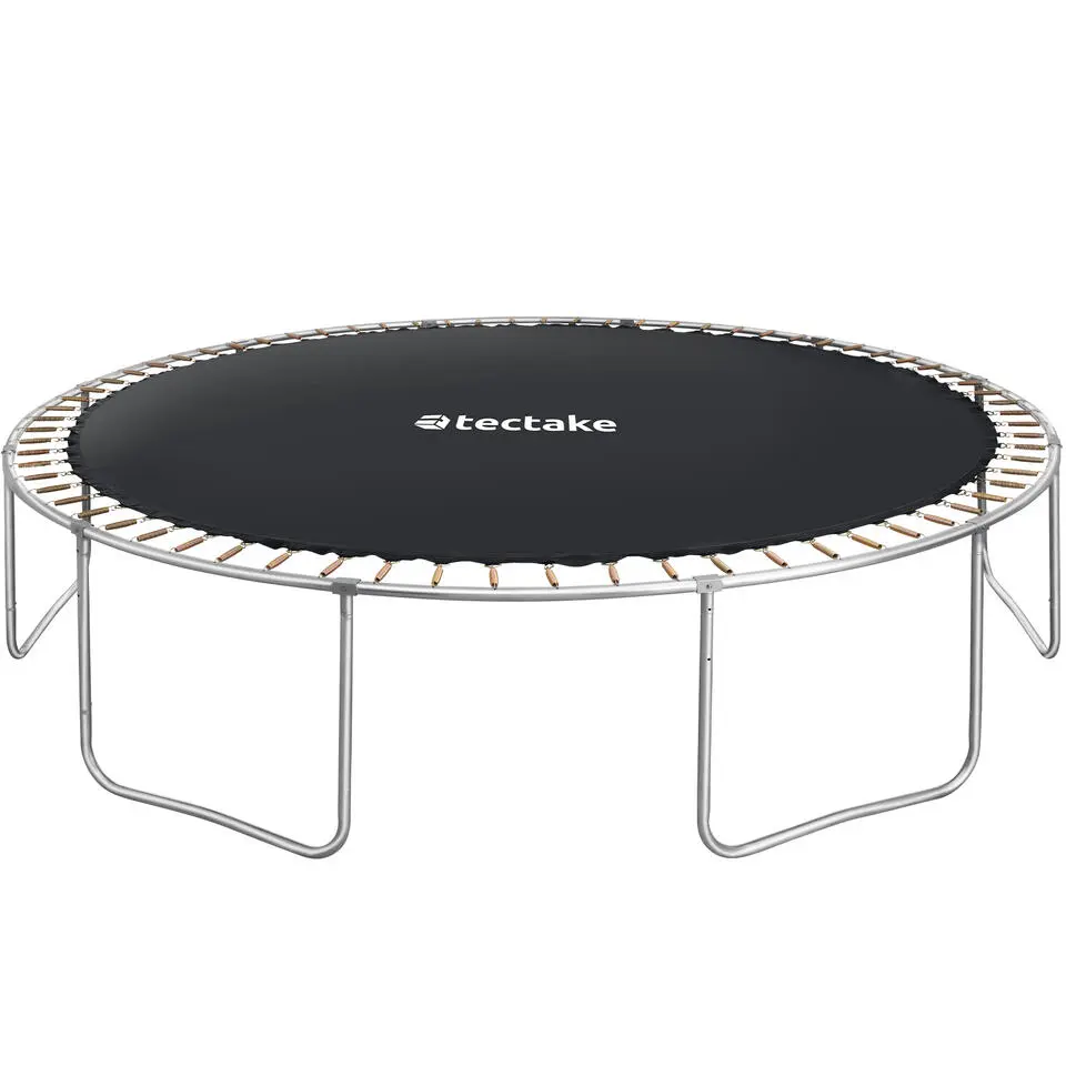 tectake Trampoline Jumpy met veiligheidsnet, Zwart/blauw