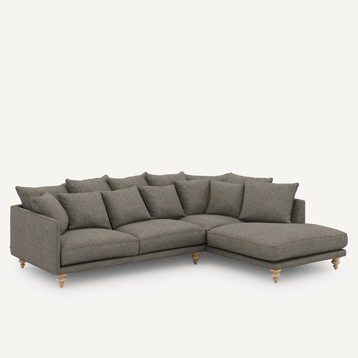 AM.PM<br>Sofá de canto em tweed, Lazare
