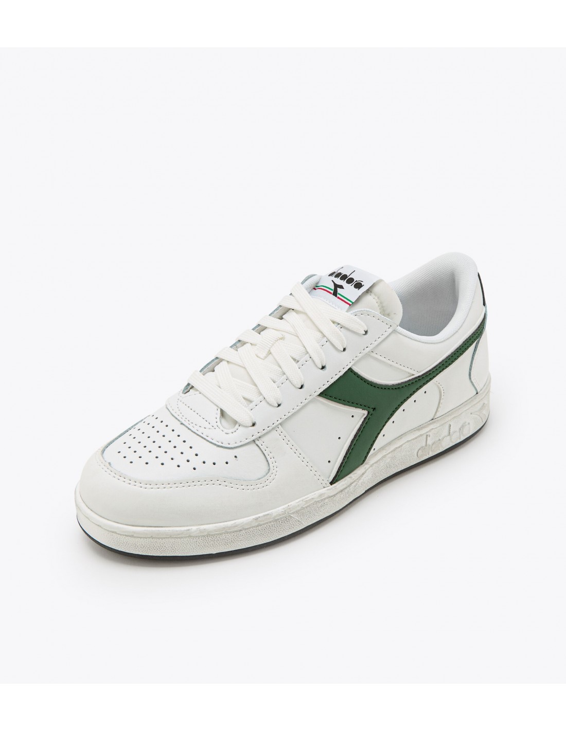 diadora Sneakers Femme Magic Icona Low Blanc/Vert