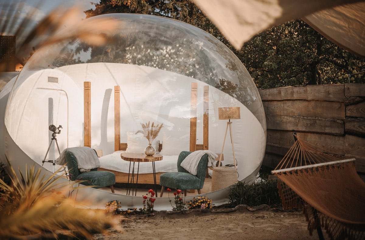 Bubble Hotel Zehdenick für 2 (1 Nacht) - Oase Fulidhoo