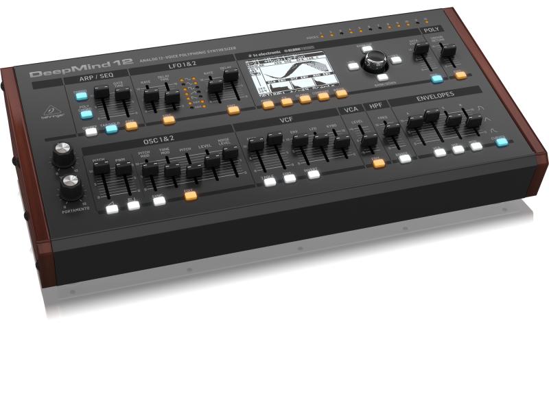 Behringer Synthesizer Deepmind 12D 12-stimmiger, polyphoner Analog-Synthesizer