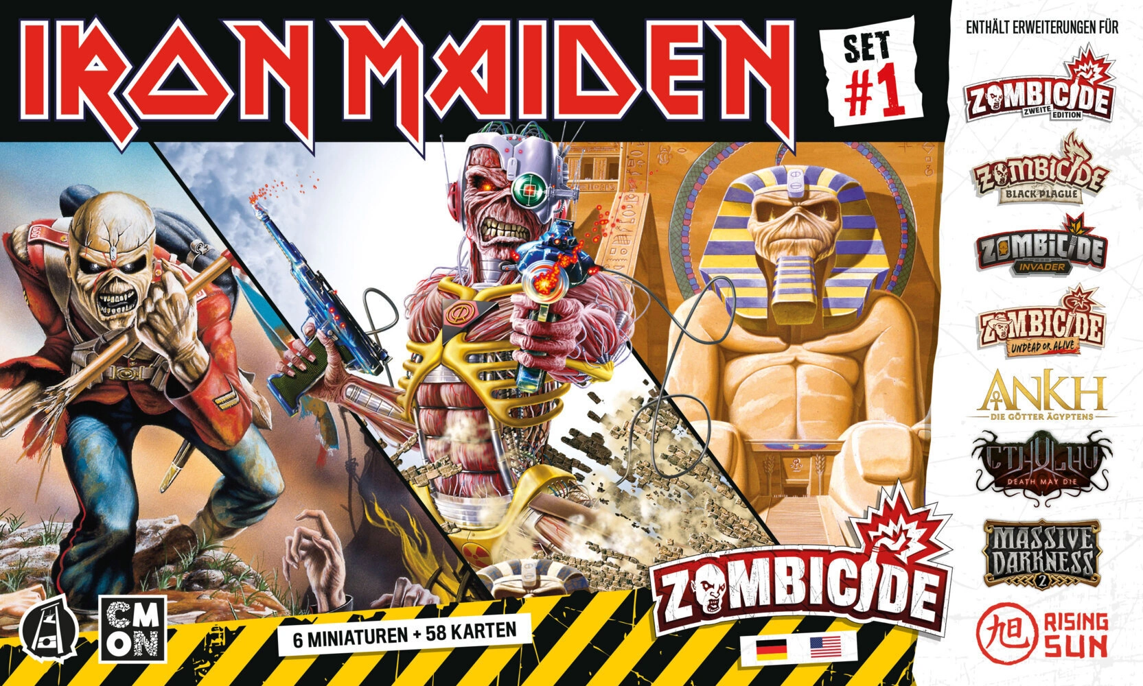 Zombicide: Iron Maiden Charackter Pack 1