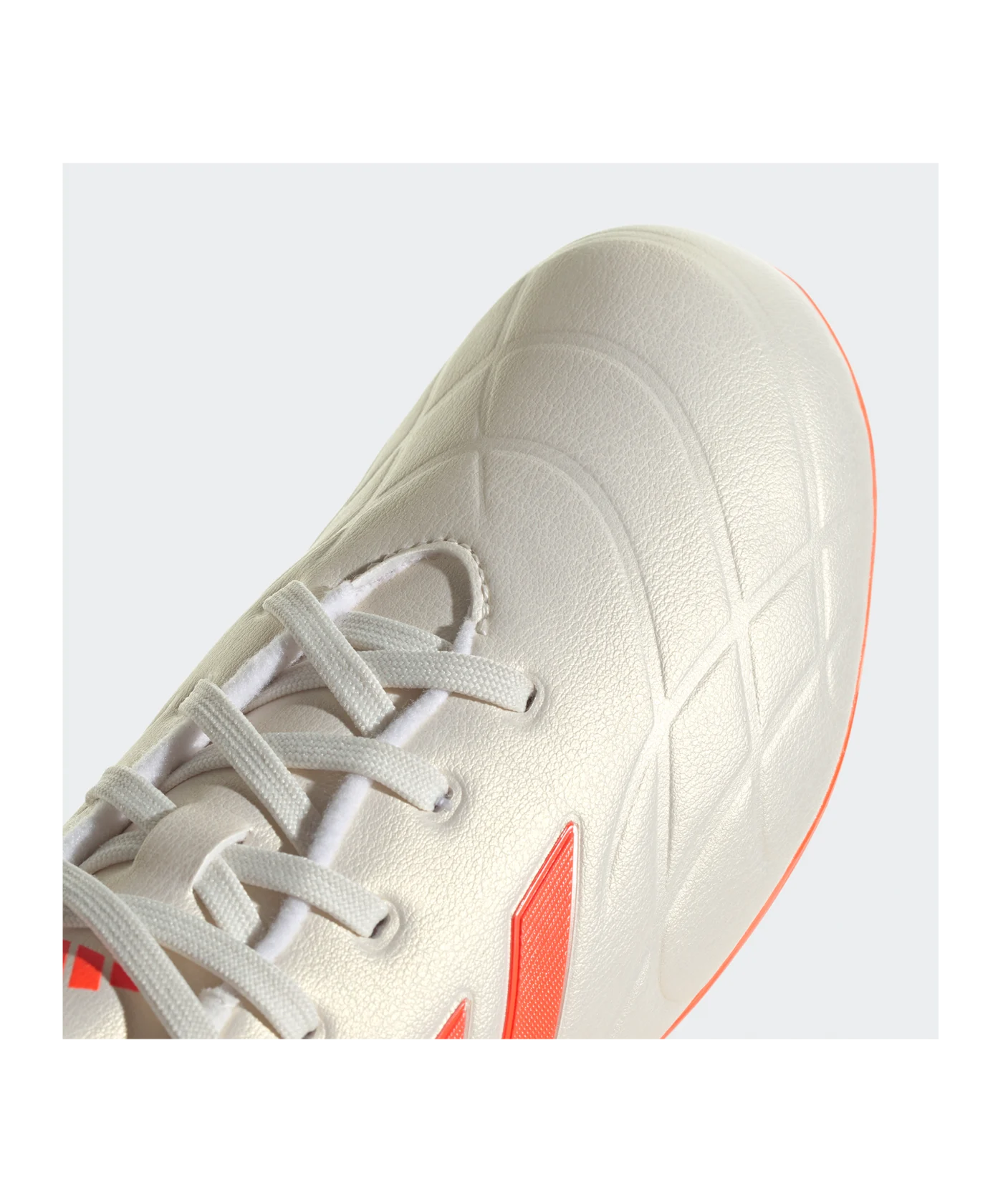 adidas COPA Pure.3 FG Heatspawn Kids Weiss Orange