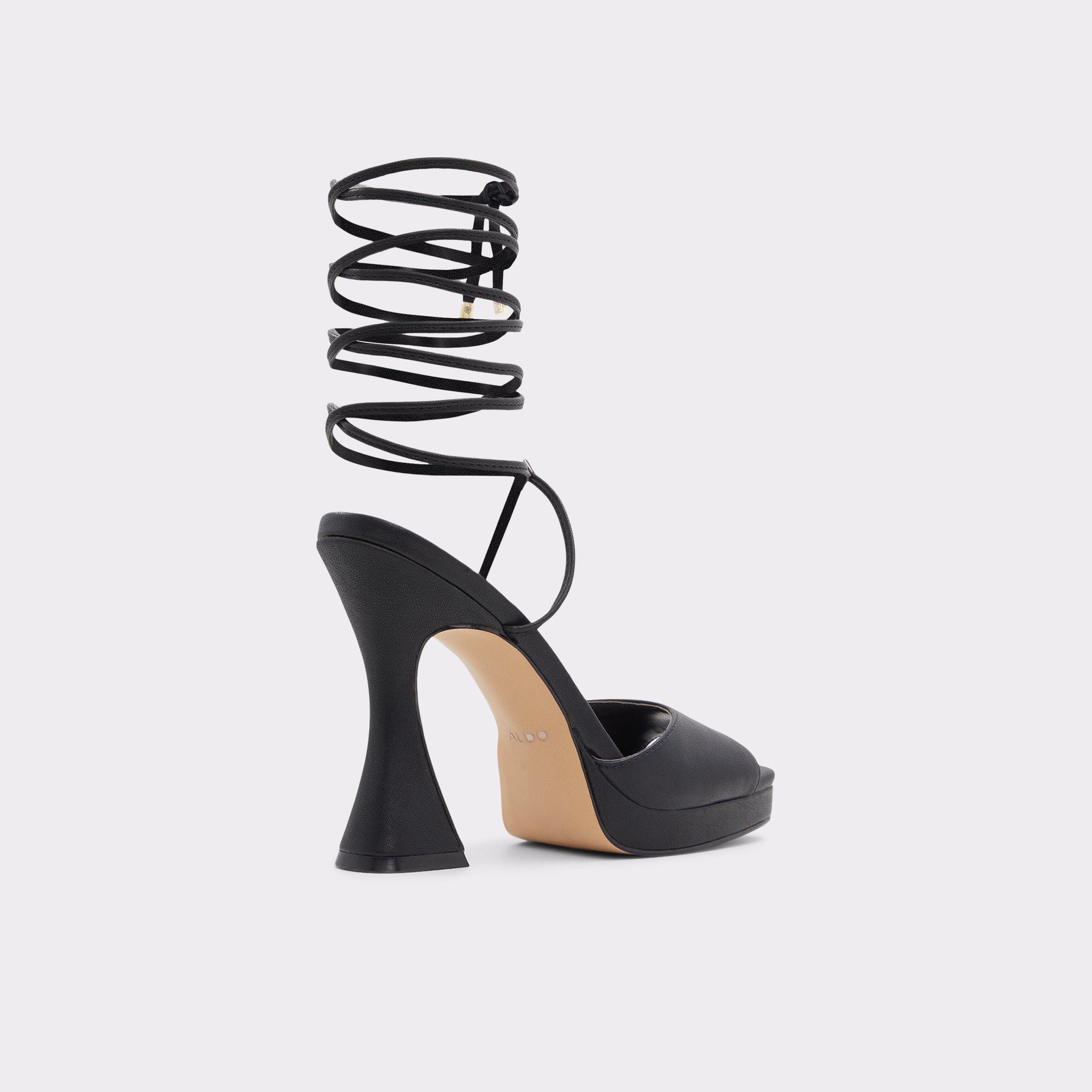 Daphnee Black Women Platform sandals