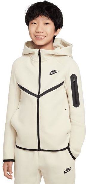 Nike - Tech Fleece - Vest - Gebroken Wit Zwart