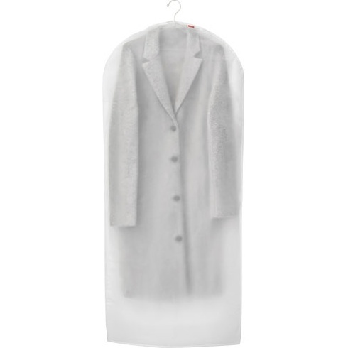 Housse vêtements - Basic - 135 x 60 cm - taille M - gris