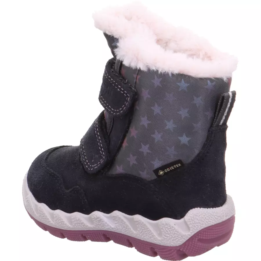 superfit Stiefel Icebird graurosa (mittel)