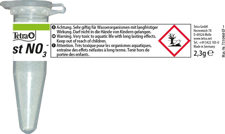 Tetra watertest NO₃ nitraat