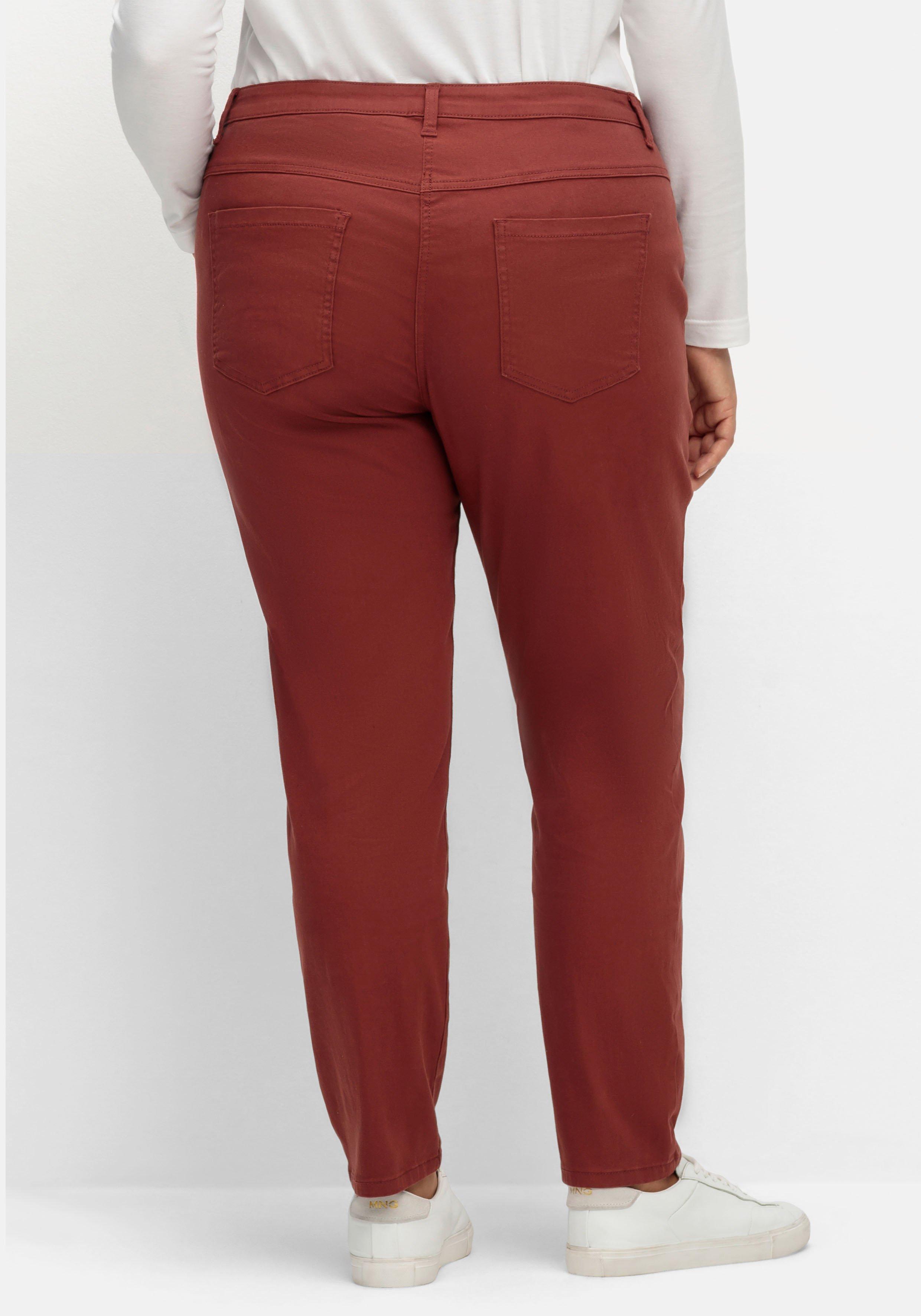Schmale Jeans aus Baumwollstretch
