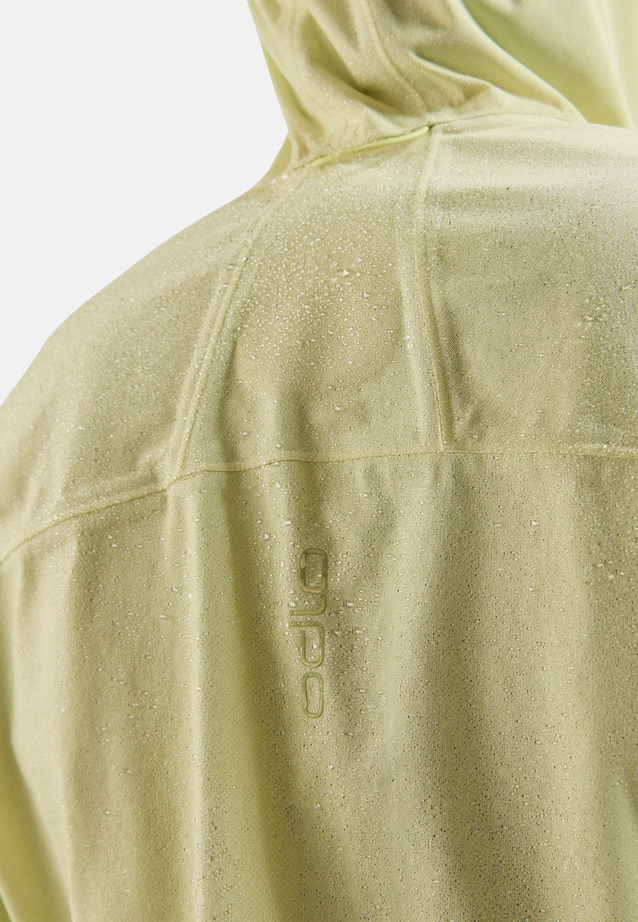 Wasserdichte X-Alp Performance Knit Laufjacke in shadow lime