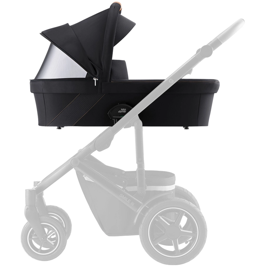 Britax Römer Kinderwagenaufsatz Smile III Fossil Grey, brown