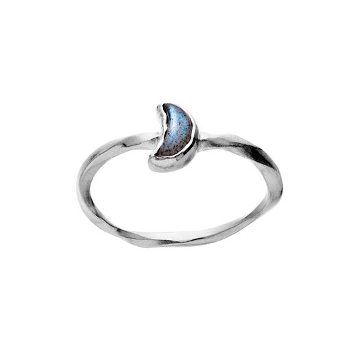 Maanesten Doris Ring, Silver/Labradorit, Str. 55