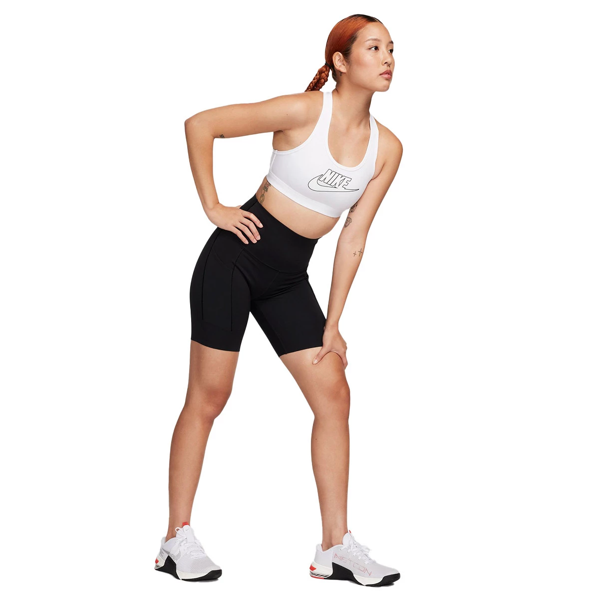 Soutien desportivo Nike Swoosh Mulher