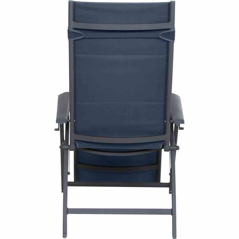 Campingstuhl RELAX PREMIUM - dunkelblau - klappbar