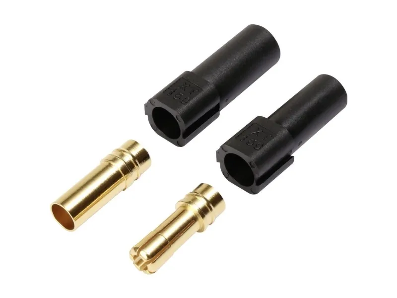 Reely 1373205 Batteristik, Batteribøsning XT150 forgyldt 1 stk