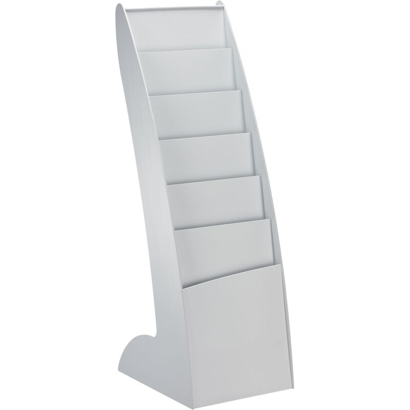 Présentoirs fixes monobloc 6 cases pour format A4 Paperflow