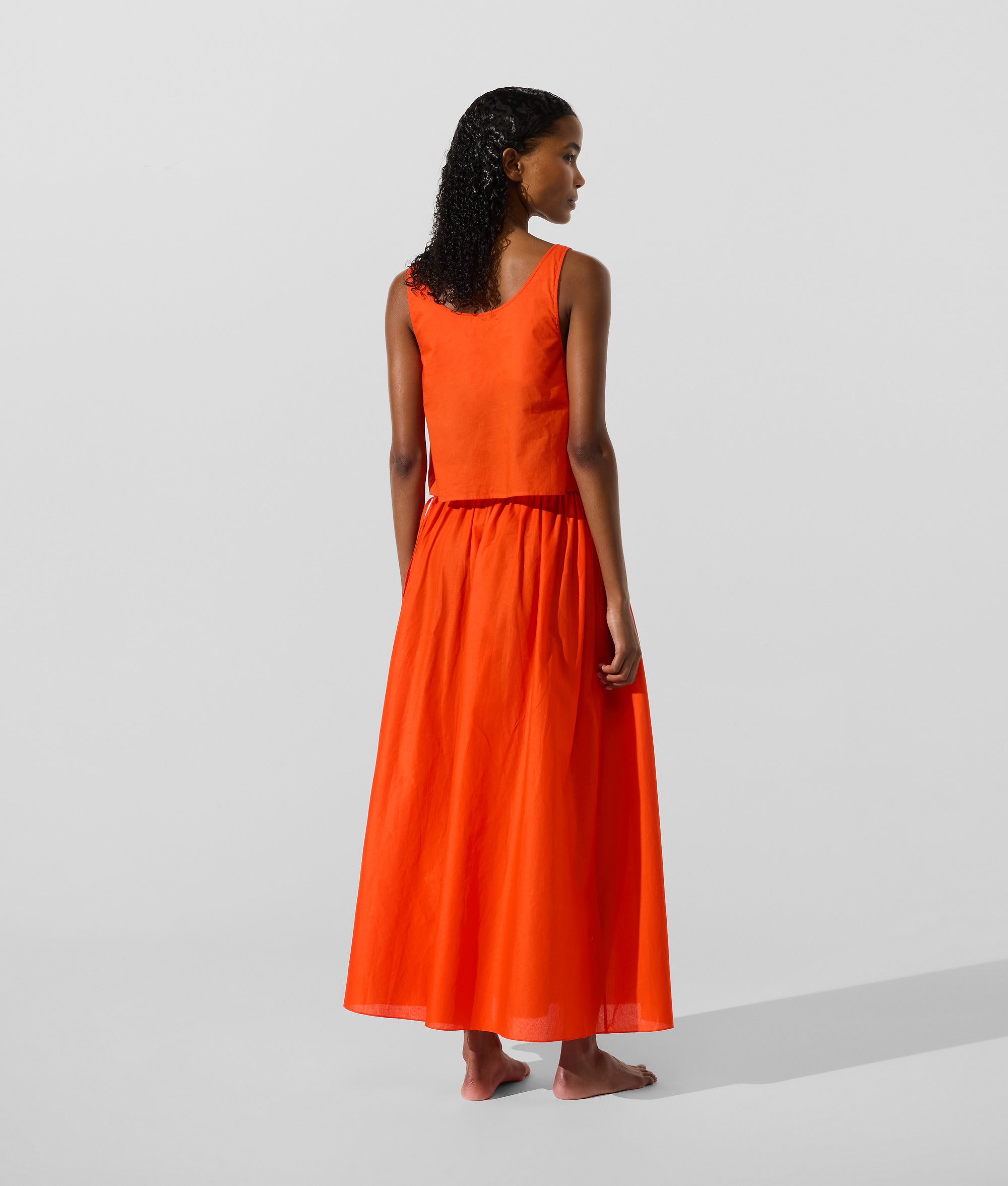 K/Signature beachwear maxi rok