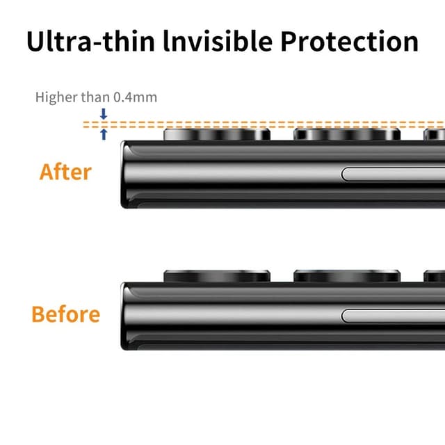ENKAY 2 stk Til Samsung Galaxy S24 Ultra Kamera Linse Beskytter