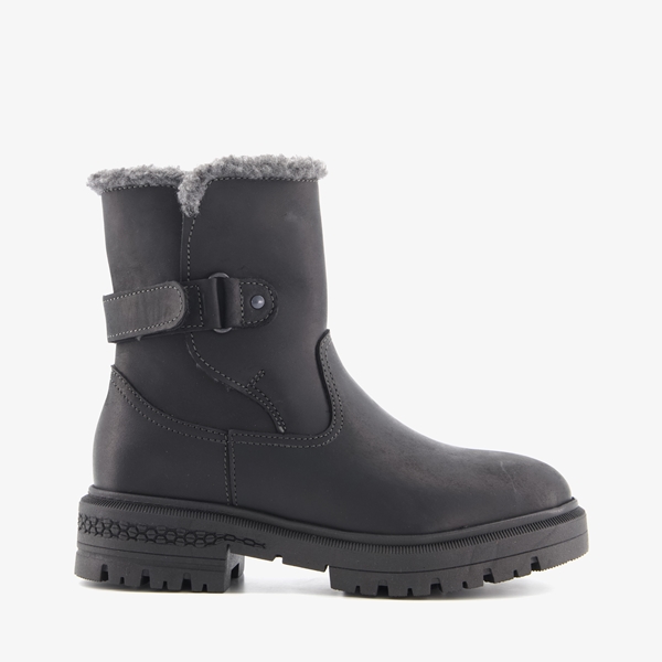Hush Puppies gevoerde dames boots zwart