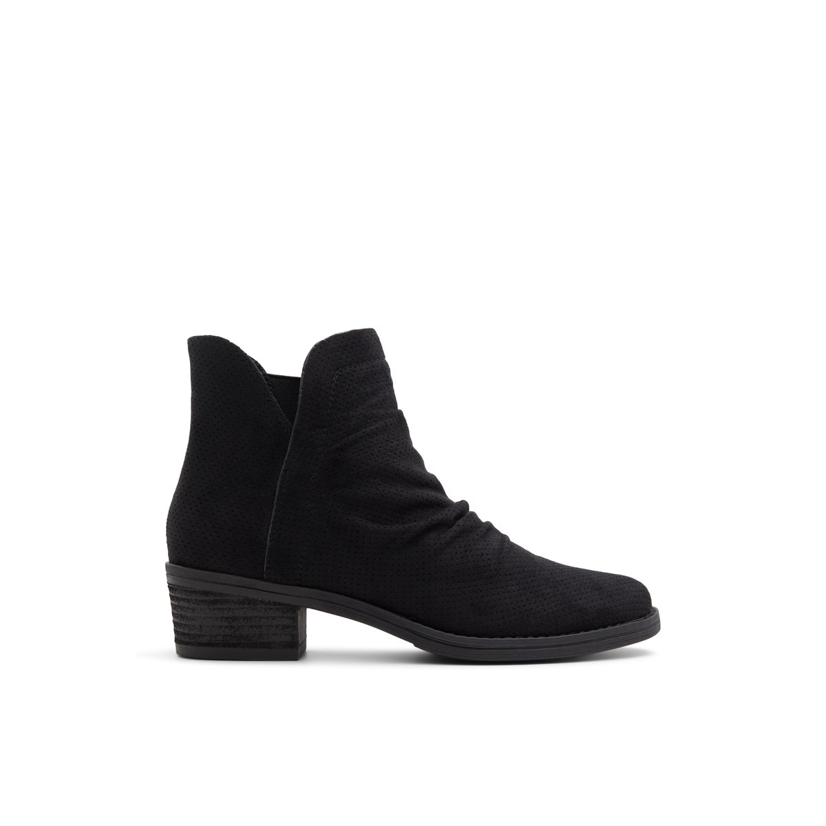 K STUDIO-Cadelle-Bottines - Talon Bloc - Noir