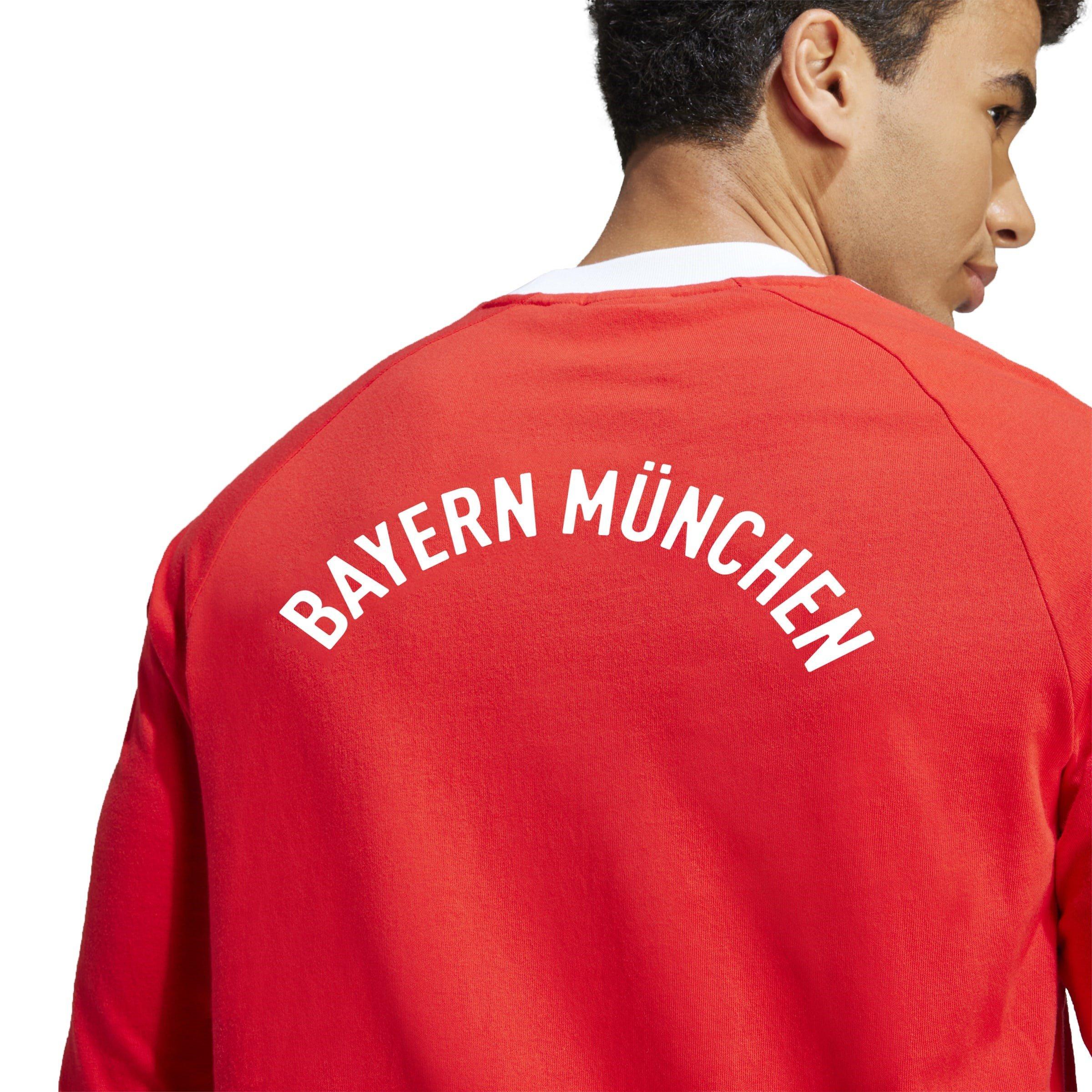 adidas Bayern Originals 70s Long Sleeve Shirt Adults