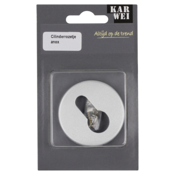 KARWEI cilinder rozet rond aluminium