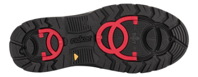 Rieker TEX Flip-Grip Chelsea Vinterstøvle Sort F5450-00