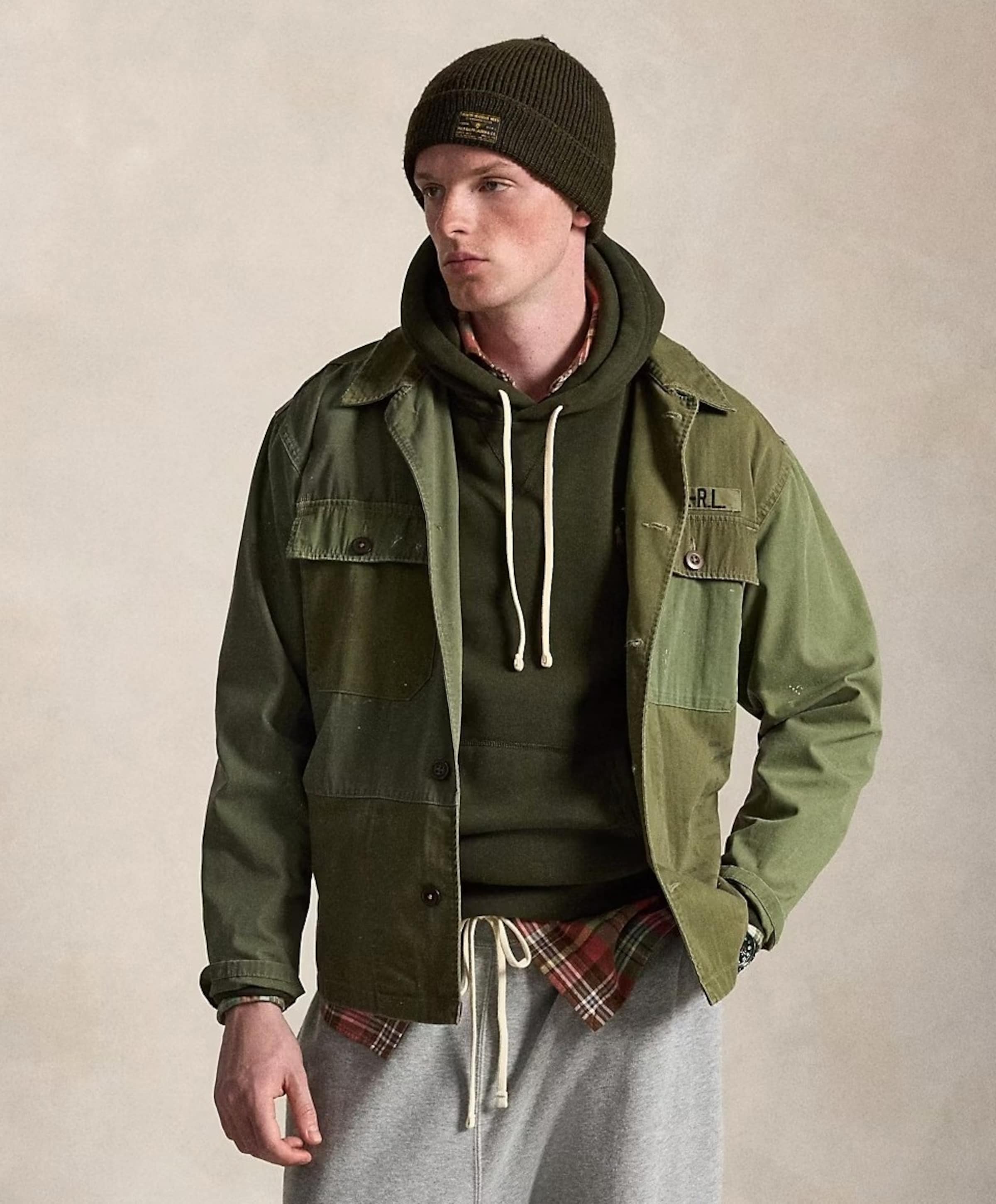 Ralph Lauren Heren hoodie groen