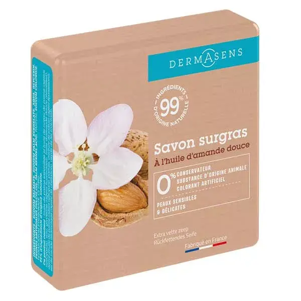Sabonete Dermasens Superfat Amêndoa Doce 100g