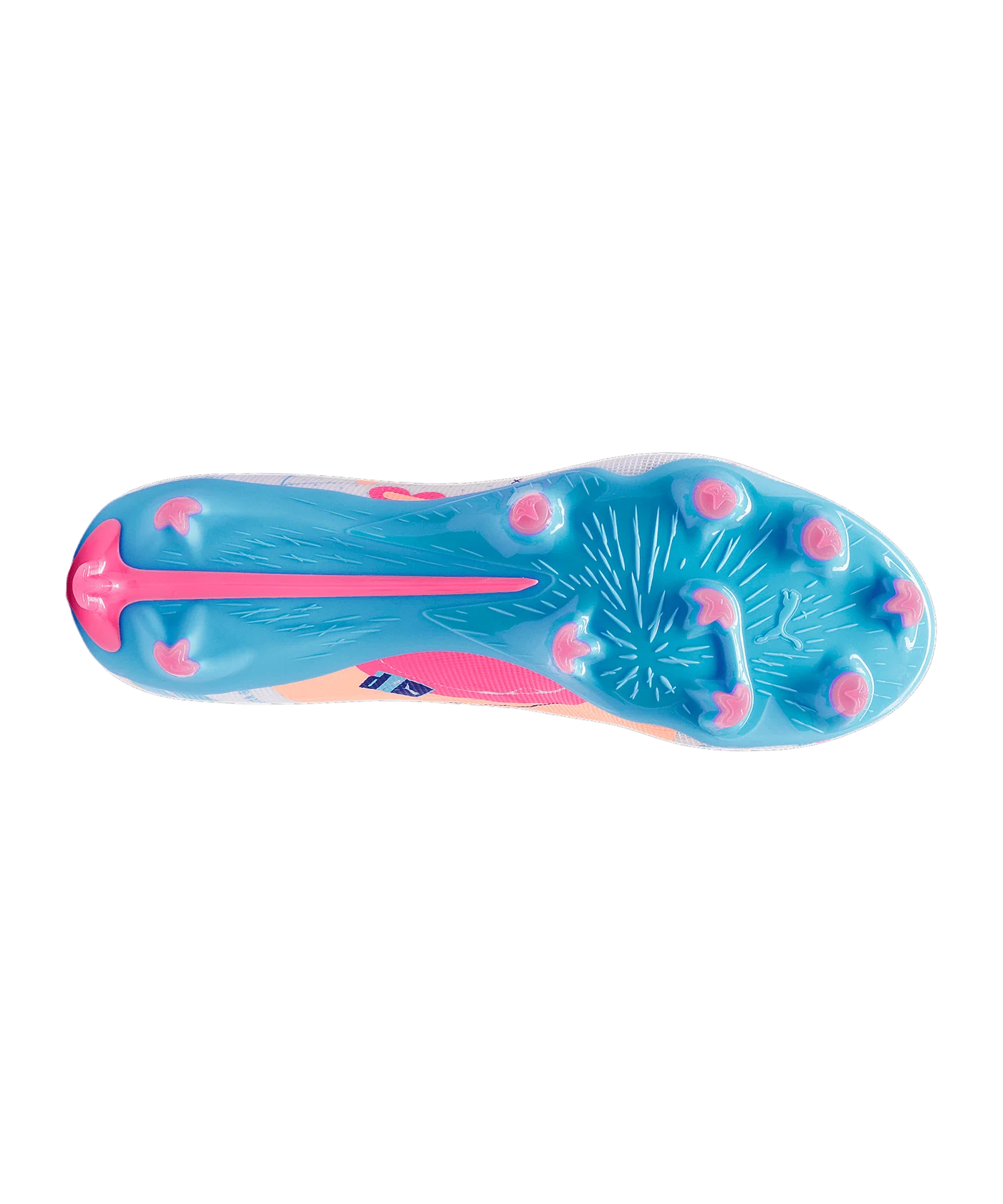 PUMA ULTRA 5 Match FG/AG Volume Up Weiss Blau F01