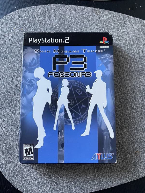 Shin Megami Tensei Persona 3 P3 Collector’s Edition Complete Sony PS2 Playstation 2 (Pre-Owned)