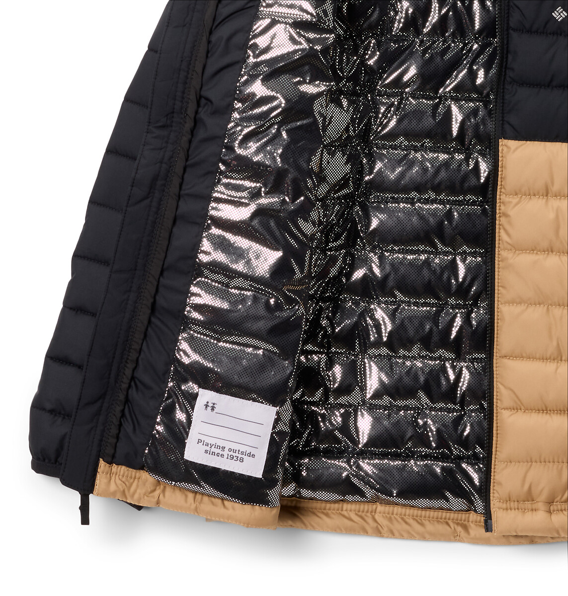 COLUMBIA<br>Jaqueta de penas com capuz