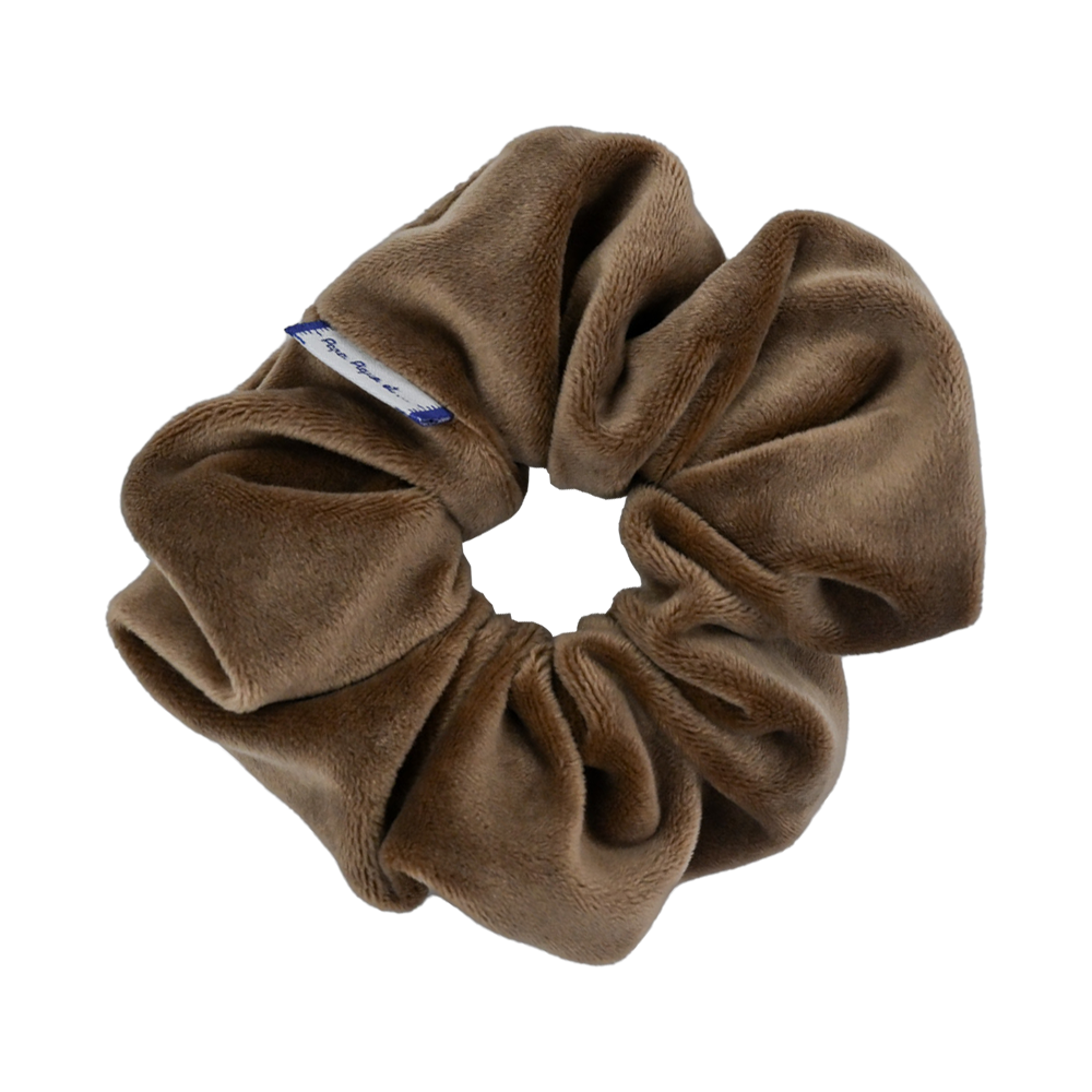 Petit Chouchou Velours Taupe
