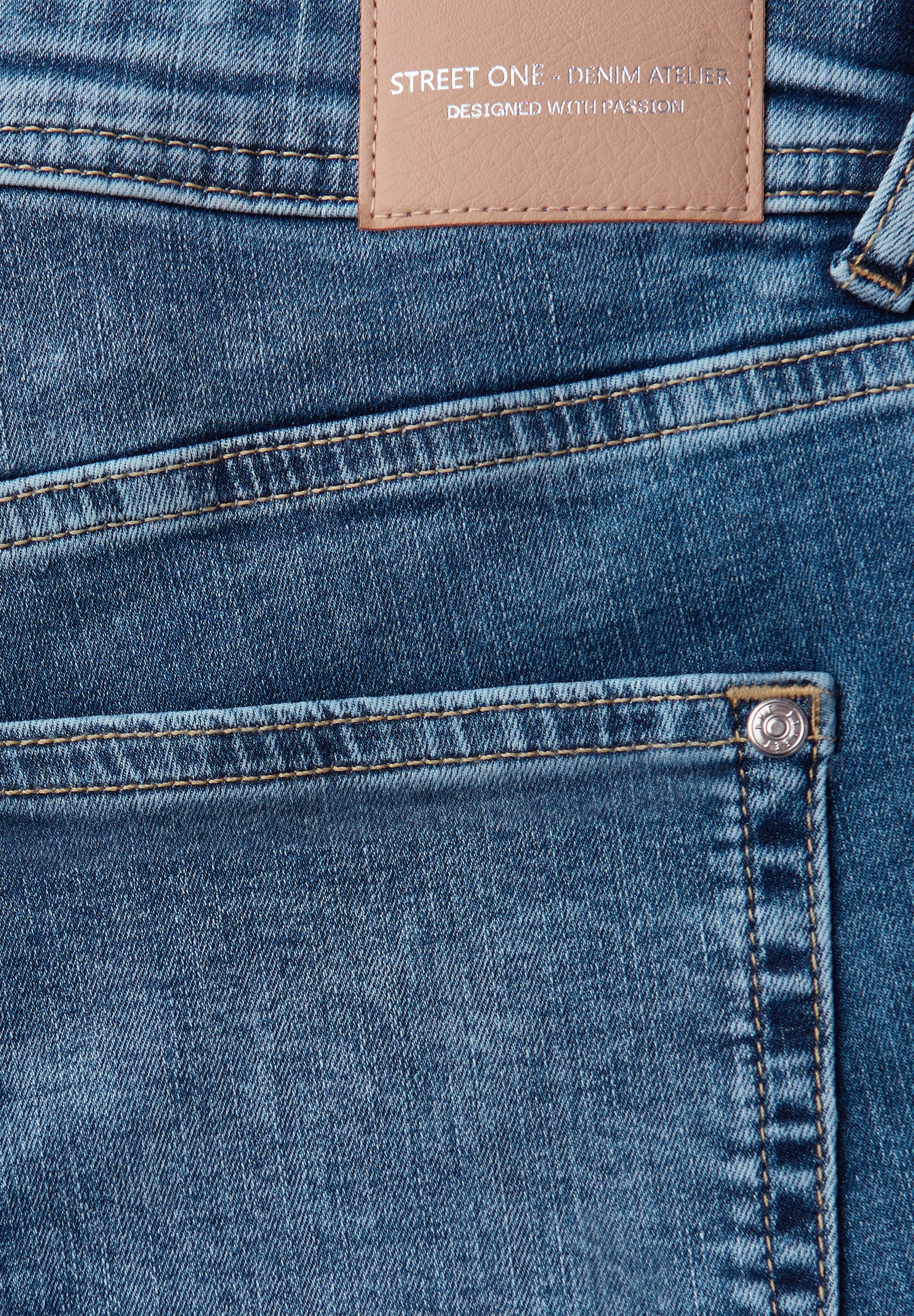 STREET ONE Boyfriend-Jeans mit Taschen