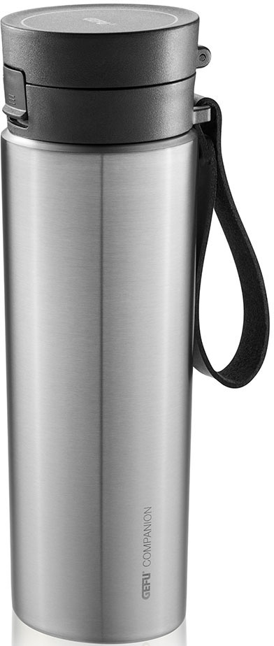 GEFU Thermoflasche »COMPANION« Doppelwandig vakuumisoliert: hält 6 Std. warm, 10 Std. kalt, 0,5 L