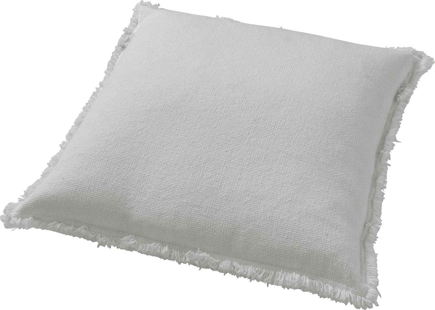 Dutch Decor sierkussen Burto wit 45 x 45 x 10 cm