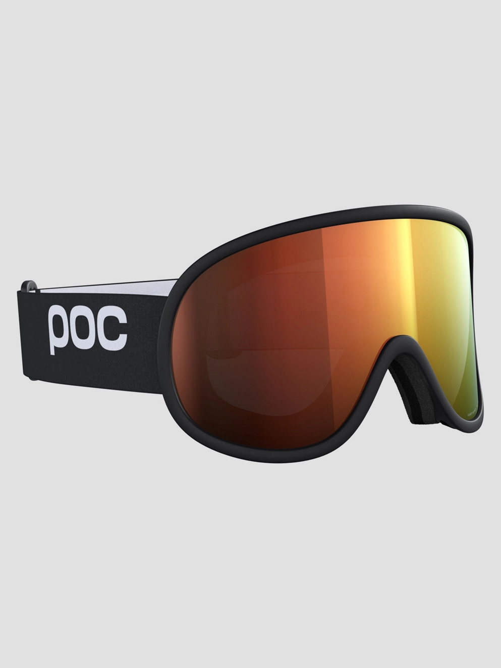 POC Fovea Uranium Black Goggle Partly Sunny Orange