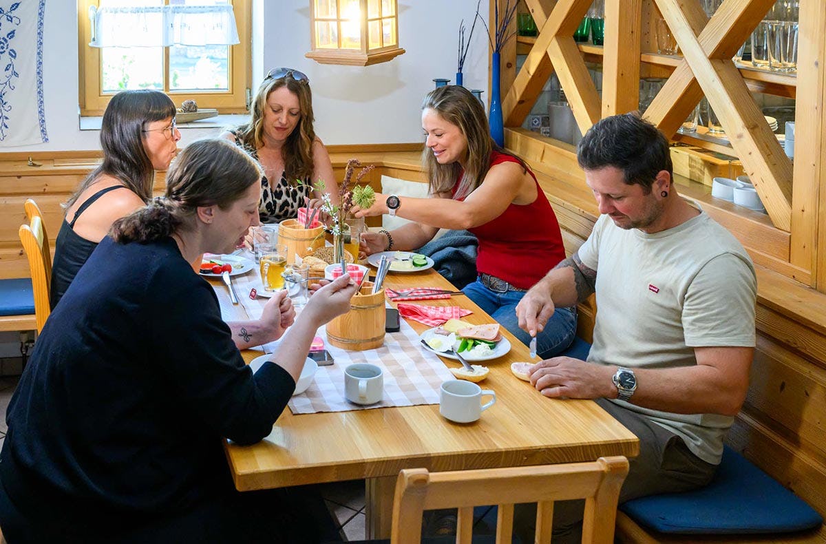 Übernachtung im Weinfass-Chalet für 6 Grub an der March