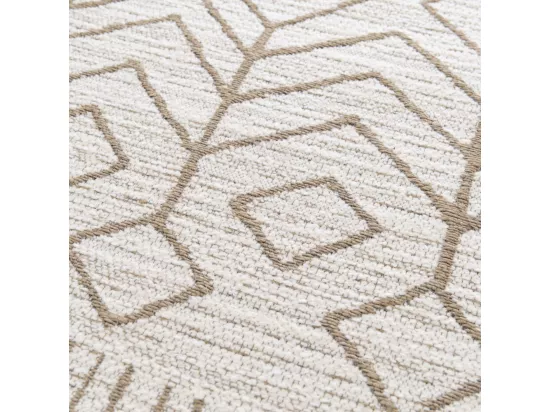 Sabie - Tapis d’inspiration berbère - Écru - 160x230cm