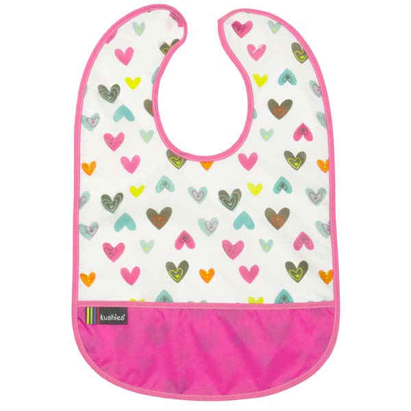 kushieskushies   CleanBib Lätzchen Herzen 6-12M