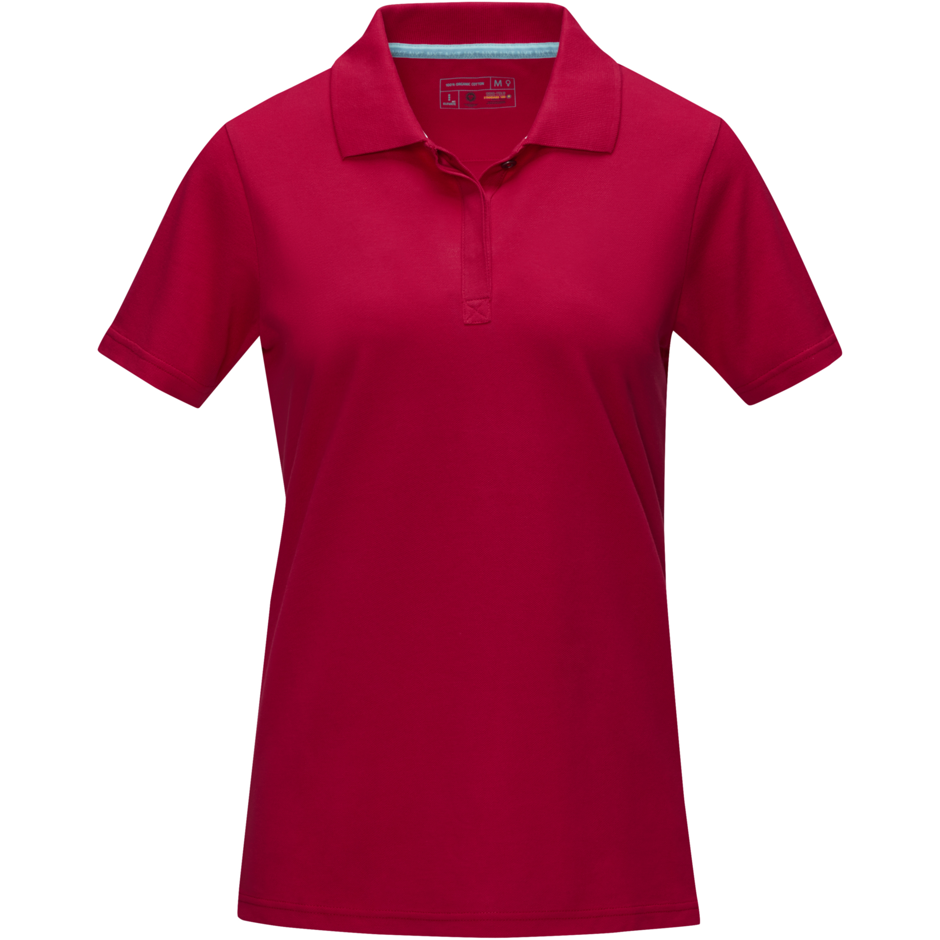 Elevate NXT 37509 - Polo Graphite bio GOTS manches courtes femme